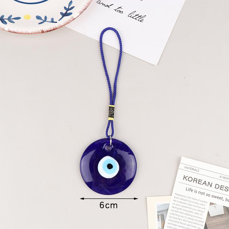 Турецкий счастливый синий дурной глаз стеклянный брелок подвеска амулеты сумка автомобильный брелок кольцо для женщин мужчин подарок телефон висит