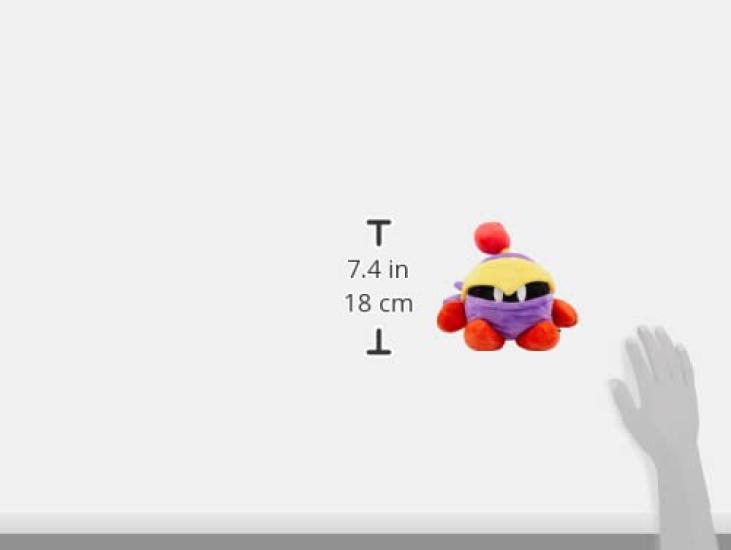 Sanei Boeki Kirby of the Stars ALL STAR COLLECTION Bio Spark W20 x D13 x Plush Toy KP49 (S) H18.5cm