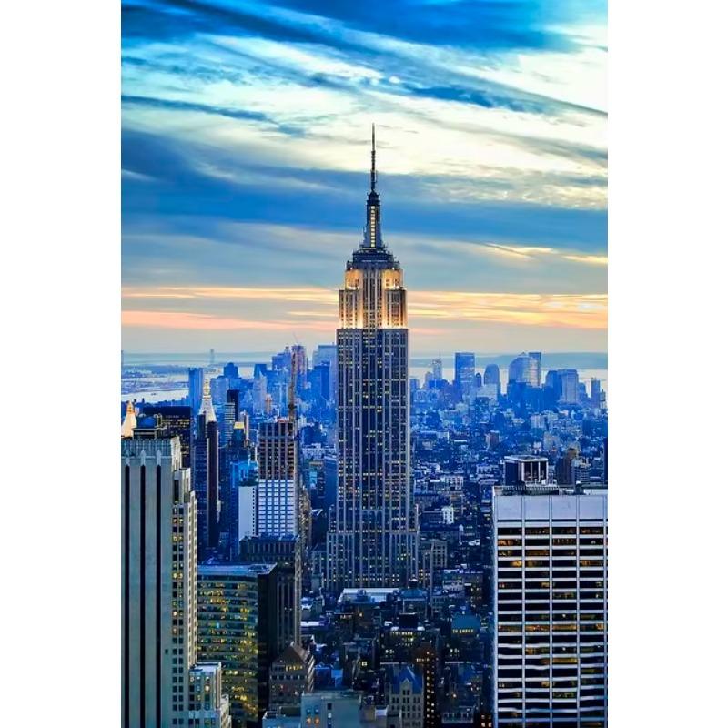 Empire State Building New York City Canvas Wall Art Poster s Prints Pictures for Home Decor