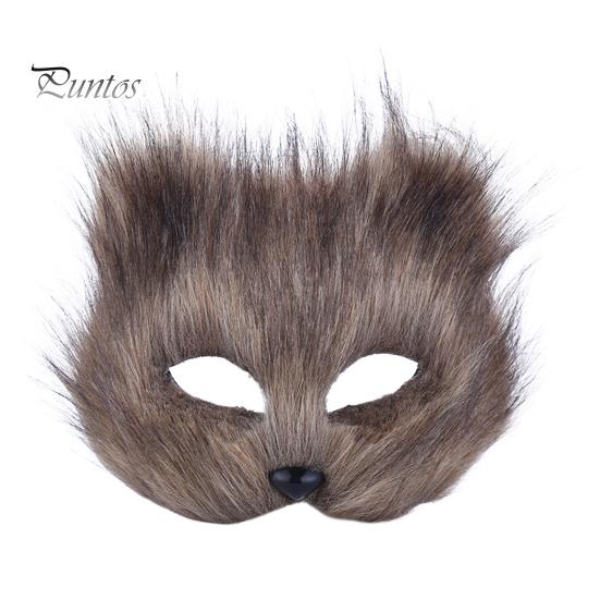 Маска с длинношерстной лисой, изысканная загадочная маска для мужчин и женщин, маска с лисой, костюм для вечеринок, карнавал, маска на Хэллоуин