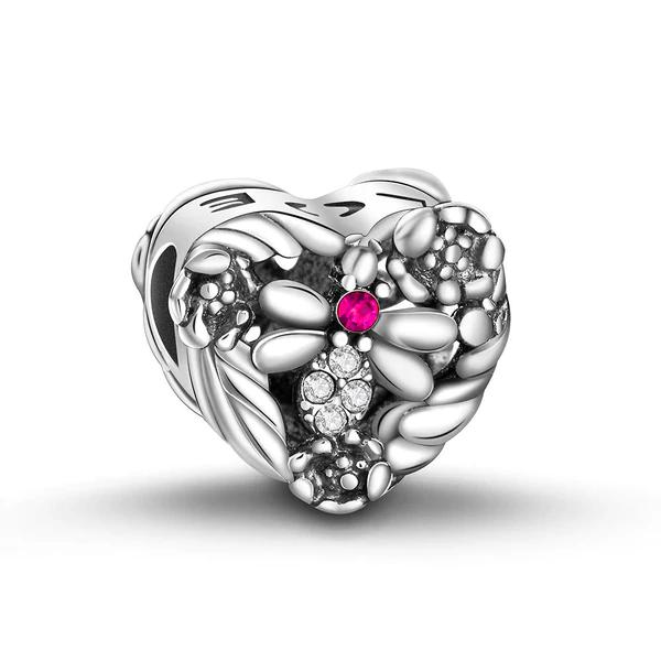 Новое в оригинальном шарме Пчелиные бусины Подходит для браслета Для женщин Медный кулон Бусины Украшения Праздник Весны Подарок Матери