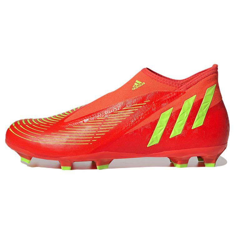 Adidas Predator Edge.3 Laceless FG Game Data Pack Unisex Sneakers Solar-Red Team-Solar-Green Core-Black GW1000
