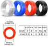 10m/20m/50m/100meters Pneumatic Air Hose Plastic Tube 4mm 6mm 8mm 10mm 12mm Air Hose Tube Pneumatic Tube Polyurethane Tubing Ventilation Valves 4