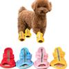 4pcs/lot Cute Soft Anti-Slip Summer Pet Shoes Small Dog Sandals Mesh Puppy Breathable Sandals
