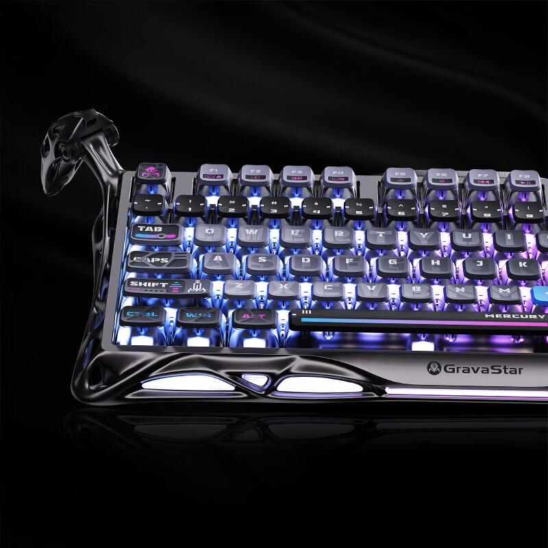 GravaStar K1 Pro 75% Трехрежимная RGB Механическая Игровая Клавиатура