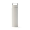 MUJI Vacuum Insulated Insulated Bottle with Handle, 750mL, Gray Beige, 76049029