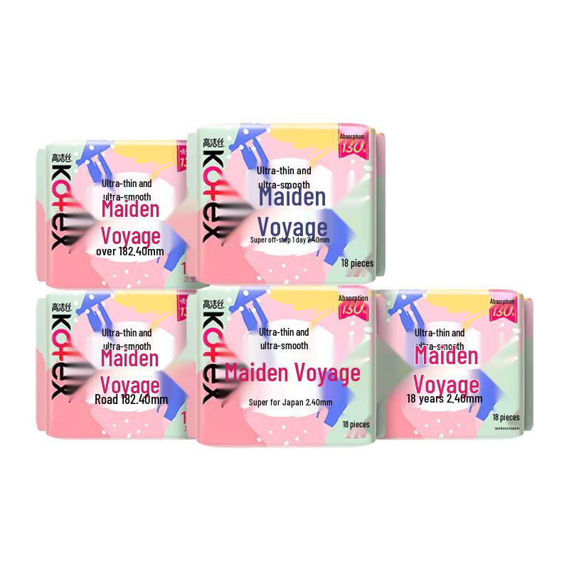 Kotex Smooth Care Girl Skin Daily Sanitary Napkins 240mm