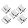 100Pcs Solar Panel Cable Clip Stainless Steel Metal Wire Clamp Photovoltaic System Mounting