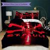 ST pauli Pattern Bedding uilt Set uilt Cover Pillowcase Home Decoration Birthday Gift (1 * duvet cover + 2 * pillowcase without core)183