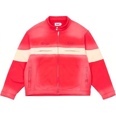 Palace Стираная мотокуртка Truest Red Unisex Outwear P26CS112