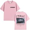 Rapper Eminem Stans Album 2025 Graphic T Shirt Mens Hip Hop Vintage Short Sleeve Tshirts Unisex Loose Gothic Clothing Tshirt