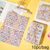 10PCS Bowknot Design Bowknot Sydney Paper Bouquet Flower Wrapping Paper  Gift Presentation