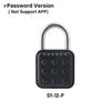 Электронный замок Tuya Bluetooth Fingerprint Padlock Цифровой замок APP Временный пароль удаленно IP67