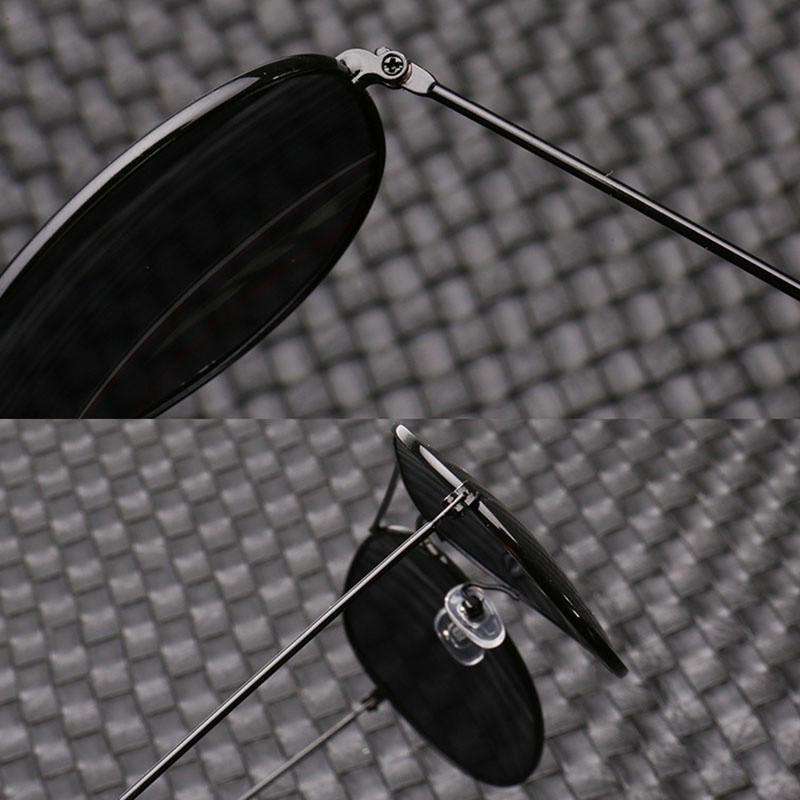 Вождение 1PC Aviator Зеркало Для Мужчин Женщин Большая Оправа Унисекс Заостренные Портативные Солнцезащитные Очки