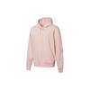 Logo Print Drawstring Hoodie Sweatshirt Women Tops Pink 534417-36