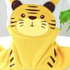 Комбинезон для домашних животных, милые желтые брюки с тигровым комбинезоном, легко носить, дышащие, стильные комбинезоны для домашних животных, тонкая работа