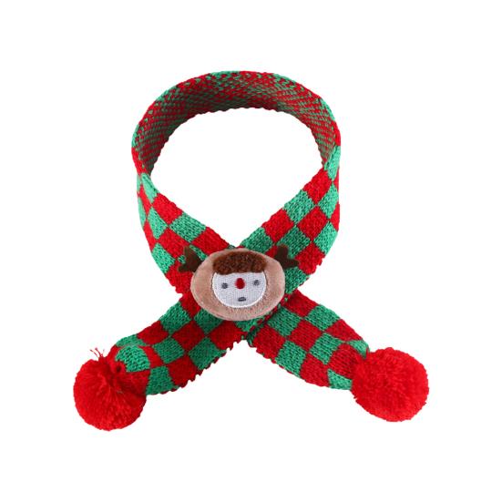 1 шт./1 комплект шарф для домашних животных, ультра-толстый, супер мягкий, сохраняет тепло, приятен для кожи, устойчив к выцветанию, декоративный