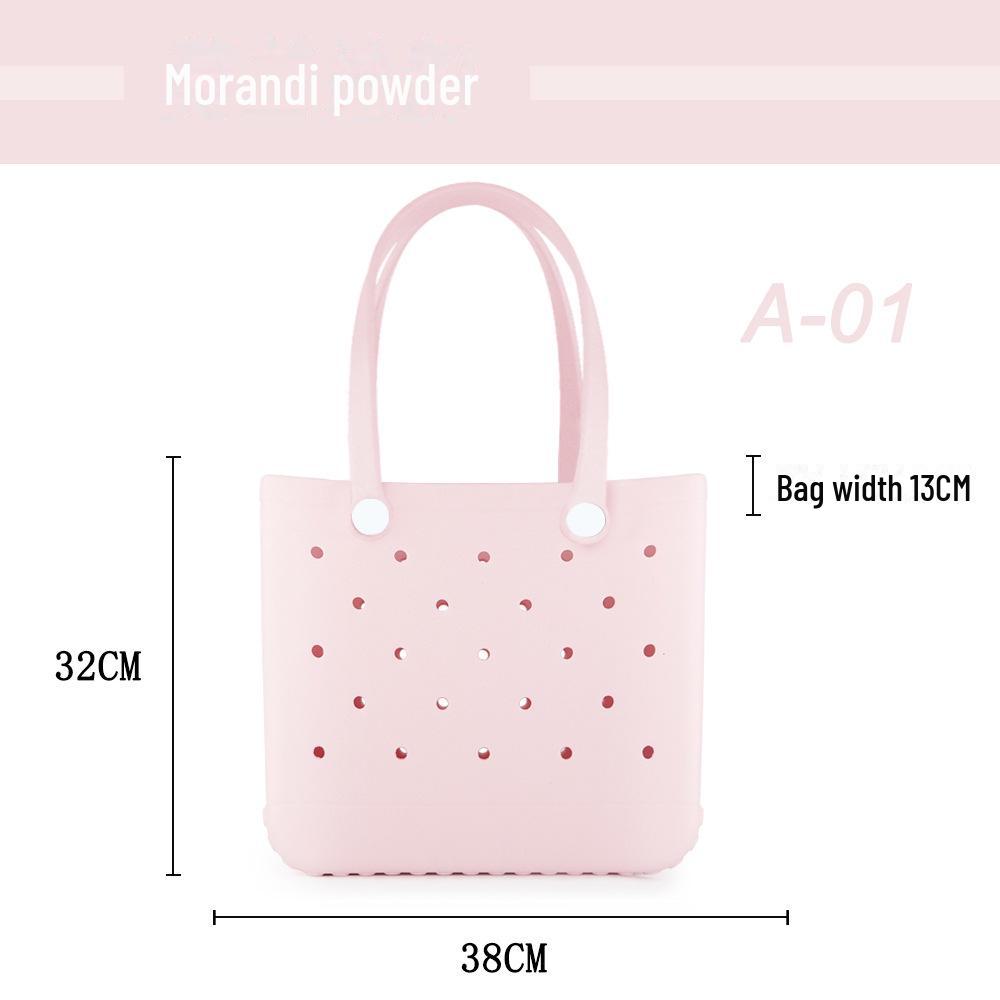 Водонепроницаемая портативная пляжная сумка Eva - большая вместимость, полый дизайн, сумка для детских принадлежностей