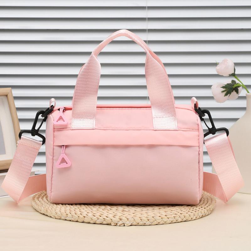 Summer New Multi-purpose Girls' Small Cloth Bag Shoulder Crossbody Portable Casual Female Student Multi-zipper Cloth Bag