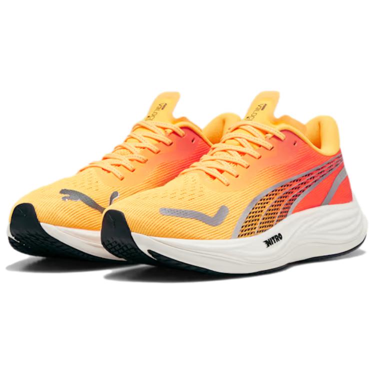 Puma Velocity Nitro 3 Fade Pack - Sun Stream Men Sneakers Orange Sunset-Glow White 310483-01