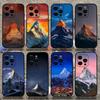Чехол для телефона Zermatt Matterhorn Swiss Mountain для Apple iPhone 15,14,13,12,11,Pro,X,XS,Max,XR,Plus,Mini Мягкий черный чехол