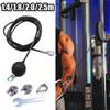 Adjustable Gym Steel Wire Rope 1.4/1.8/2/2.5M Pulley Cable  Bodybuilding