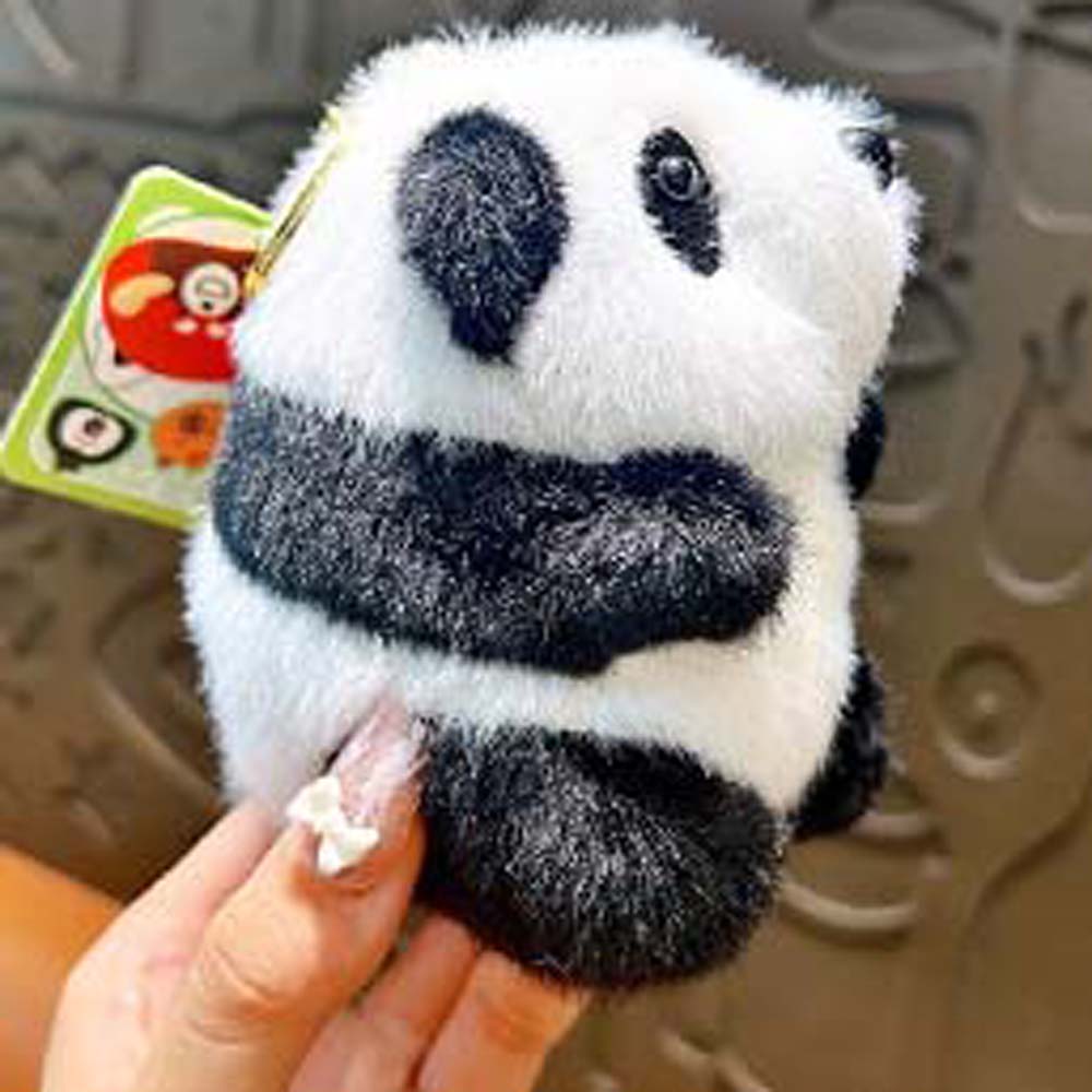 Ключи Аксессуары Мультяшная Панда Брелок Мягкая Набивная Панда Сумка Подвеска Игрушки Подарки