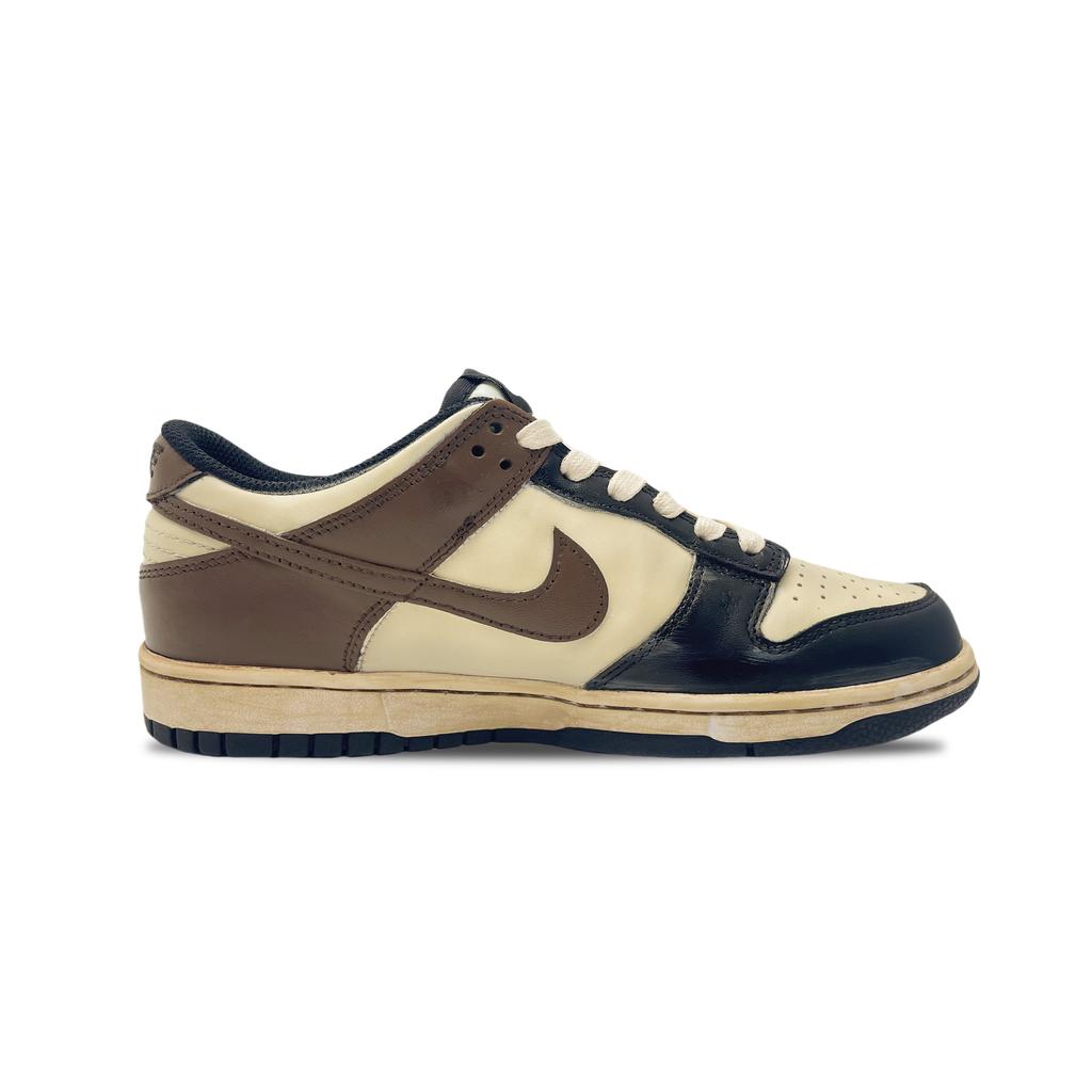 Nike Кроссовки Dunk из износостойкого материала, низкие, для скейтборда, унисекс, цвет Мокко, DD1391-100(Команда188-)