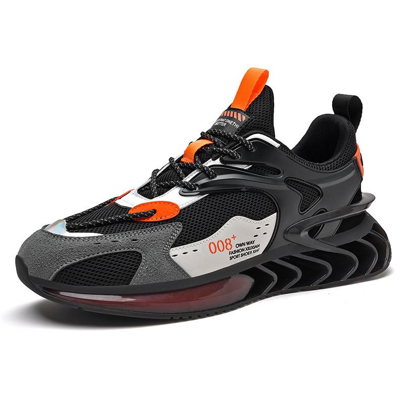 Breathable Mesh Lightweight Sports Running Shoes Autumn Men's Blade Sole Dad Shoes Outdoor Fashion Trend Casual Shoes