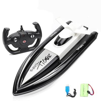 RC Speed Radio Controlled New Electric Wireless High Water Toy Boat, Boat, Version, Ship, Control, Waterproof, Speed, Shockproof, (черный)
