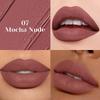 Матовый Водостойкий Цветной Блеск для Губ Стойкая Жидкая Помада Бархатный Нюдовый Сексуальный Блеск для Губ Макияж Оттенок Матовая Текстура Косметика для Красоты