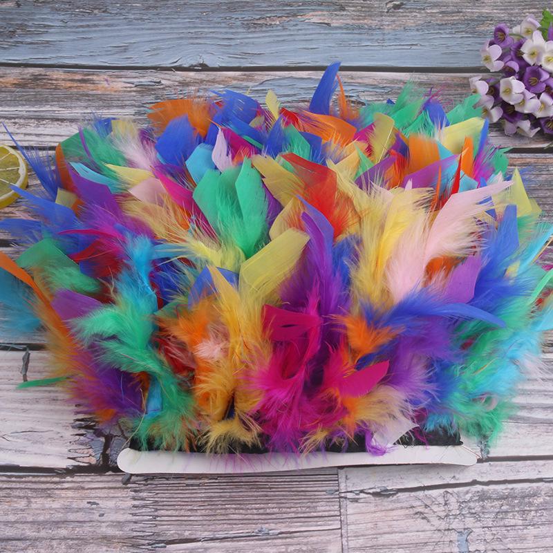 DIY Turkey Feather Jewelry & Costume Decoration Materials