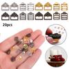 Mini Ultra-small Tri-glide Buckle Pattern Belt Buttons Doll Bags Accessories Diy Dolls Buckles