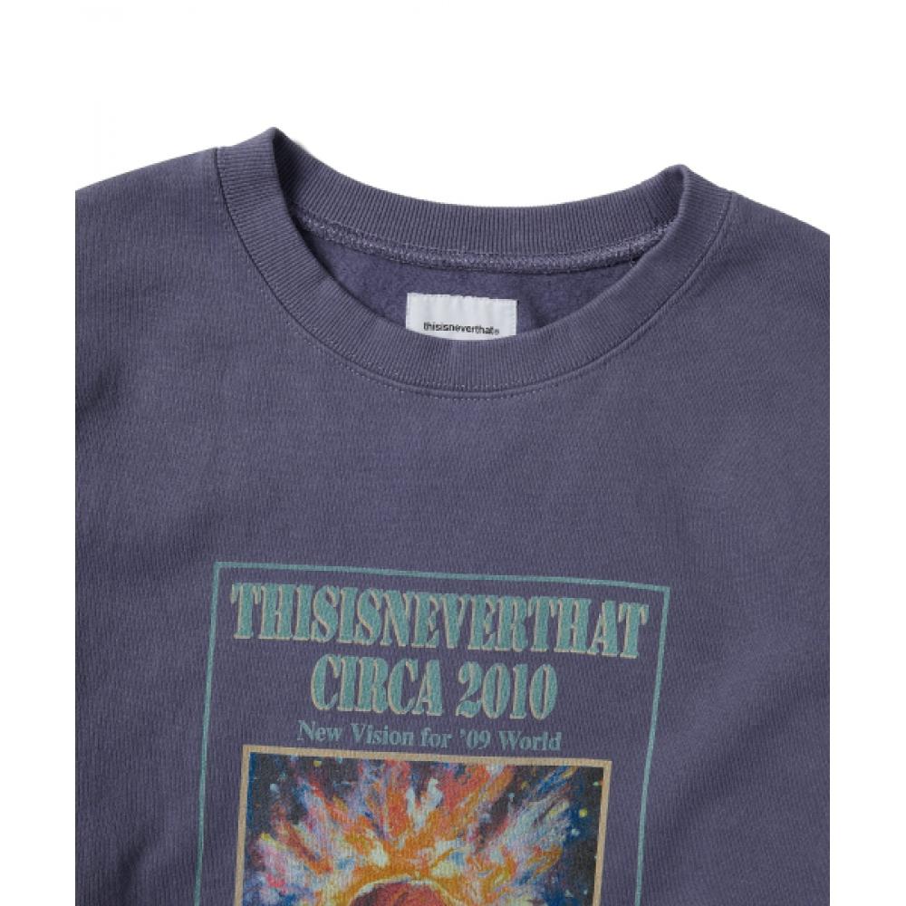 Thisisneverthat Свитшот с баскетбольным кольцом, фиолетовый