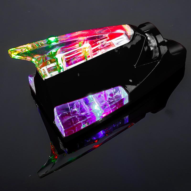 Автомобильный Стайлинг Ветро и Энергия Акулий Плавник Форма Приемная Антенна Светодиодная Предупреждающая Мигающая Лампа