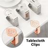 Прочный ветрозащитный держатель для скатерти на прогулочный столик, настольный декор, зажимы для скатерти, фиксированный зажим