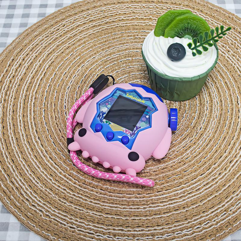 Милый силиконовый защитный чехол в виде кальмара для Tamagotchi Paradise, пылезащитный корпус, защита от падения, защитная крышка для оборудования электронного питомца