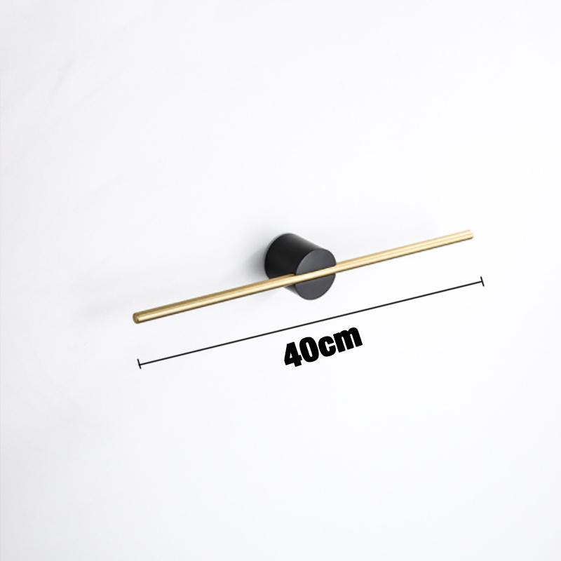 Вешалка для полотенец для ванной комнаты, настенная вешалка для кухни, черная, белая, деревянная, золотая, держатель для полотенец, полка, место для хранения, алюминий 40 50 см