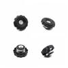 2X Motorcycle Radiator Cap Cover Design Universal 1.1 Bar For Honda Kawasaki