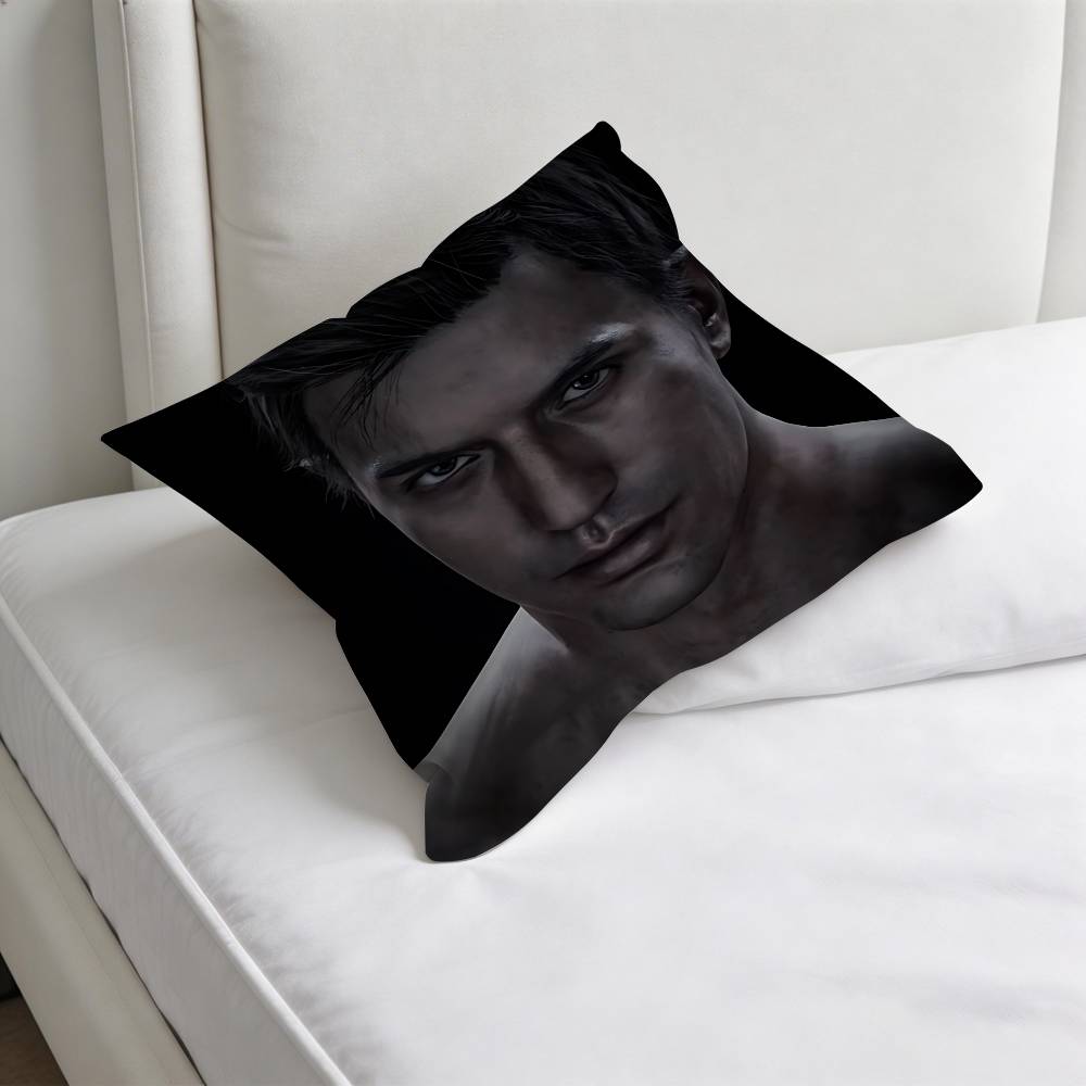 Horror EEthan WWinters Decorative Square Pillow Cover Soft Comfortable Pillow Case Sofa Bed Home Decoration