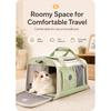 Foldable Pet Handbag, Single‑Shoulder Airline Approved Carrier, Premium Large Capacity Travel Bag for Cats & Small Dogs