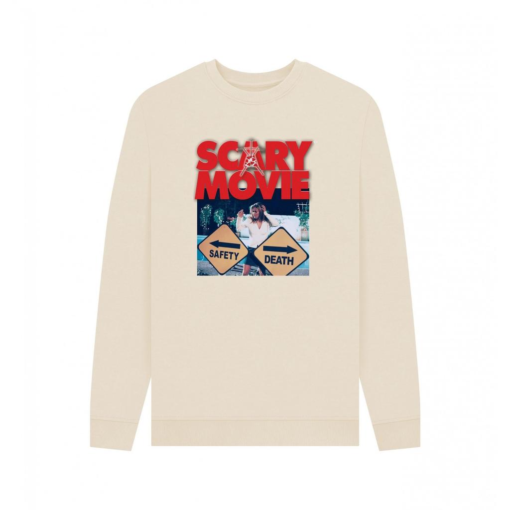 Scary Movie Unisex Adult Safety Vs Death Sweatshirt