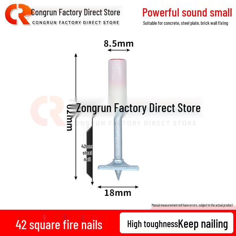 Потолочный гвоздезабивной пистолет со встроенными крепежными гвоздями и зажимами для деревянных и трубных килей