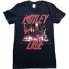Унисекс Взрослая футболка Motley Crue "Слишком быстро" для езды на велосипеде