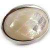 Silver 'Mysterious' Mother-of-Pearl Ring