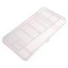Universal Compartments Plastic Double Tray Tackle Box Hand Tool Organizer Storage Cases Two-Sided