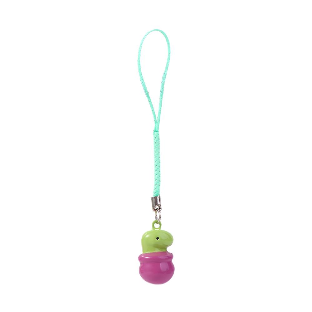 Chinese Zodiac Bell Mobile Phone Keychain Handmade Diy Bracelet Animal Series Cartoon Phone Strap Pet Mobile Phone Bell Lanyard