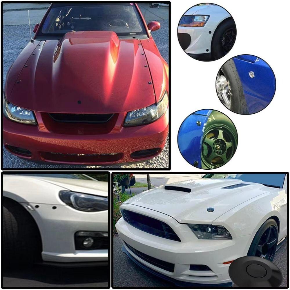 Aluminum Zinc Zinc Alloy Quick Release Fasteners 25mm Mini Size Billet Hood Lock Hood Pins Racing Car