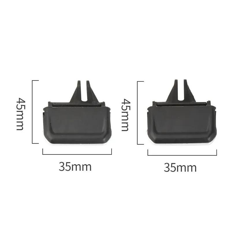 Interior Replacement Parts For VW Volkswagen Tiguan 2017- Car Front Air Conditioning AC Vent Toggle Piece Outlet Card Clip