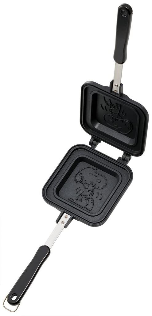 Skater Hot Sand Maker Симпатичный запеченный алюминиевый прямой огонь Snoopy Легко чистить ALHOS1-A